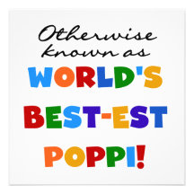 Otherwise Known Best-est Poppi T-shirts and Gifts Invitation