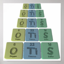 Otis as Oxygen Titanium Sulfur Poster