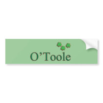 O'Toole Family bumper stickers