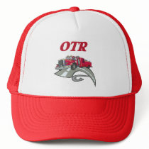 OTR Truck Driver Hat by transportationtees OTR Truck Driver Hat