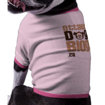 Ottawa Dog Blog Dog T-Shirt pet clothing by lizkerrison Ottawa Dog Blog Dog T-Shirt pet clothing