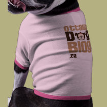 Ottawa Dog Blog Dog T-Shirt pet clothing