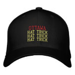 OTTAWA  HAT TRICK embroidered hats