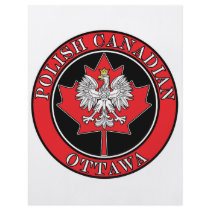 Ottawa Round Polish Canadian Leaf Flyers