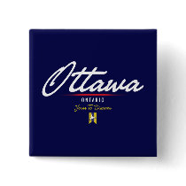 Ottawa Script Pinback Buttons