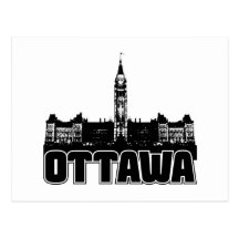 Ottawa Skyline Postcards