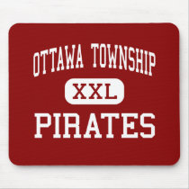 Ottawa Township - Pirates - High - Ottawa Illinois mousepads by customteamsportswear Ottawa Township - Pirates - High - Ottawa Illinois mousepads