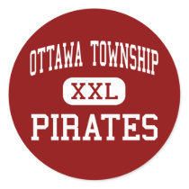 Ottawa Township - Pirates - High - Ottawa Illinois stickers