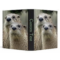 "Otter Absurdity" Customizable Binder