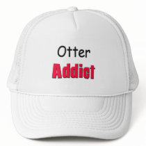 Otter Addict hats by AnimalShirts Otter Addict hats