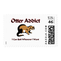 Otter Addict postage by AnimalShirts Otter Addict postage