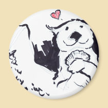 Otter Angel magnets