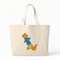 Otter Boy Blue Tote Bags