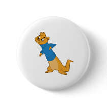 Otter Boy Blue Pinback Buttons