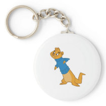 Otter Boy Blue Key Chains