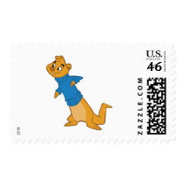 Otter Boy Blue Stamp