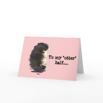 OTTER Card by HANDPRINTS OTTER Card