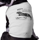 OTTER DOG TSHIRT