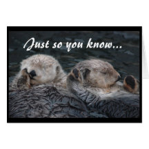 Otter Friends Card