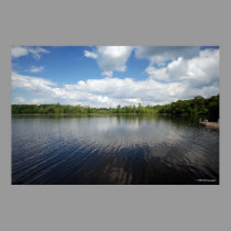 Otter Lake in the Poconos. print  049