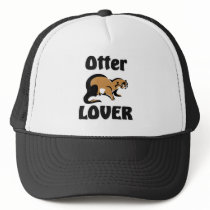 Otter Lover hats by AnimalShirts Otter Lover hats
