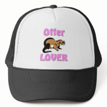 Otter Lover hats by AnimalShirts Otter Lover hats