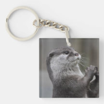 Otter Mastermind Acrylic Keychain