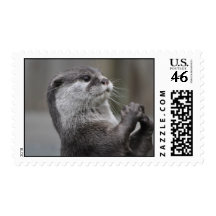 Otter Mastermind Postage Stamps