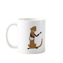 Otter Playing the Banjo Coffee Mug