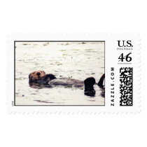 Otter Raft postage by aestheticchaos Otter Raft postage