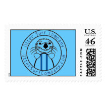 Otter Surf Company Stamp by BobbyatOtterSurfCo Otter Surf Company Stamp