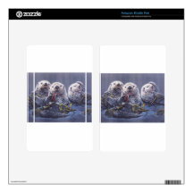 Otter Trio Skins For Kindle Fire