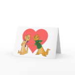 Otter Valentine Card