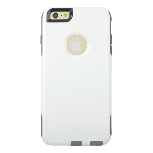 Custom OtterBox Apple iPhone 6 Plus Commuter Series Case, White | Zazzle