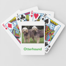 Otterhound Dog Playing Cards
