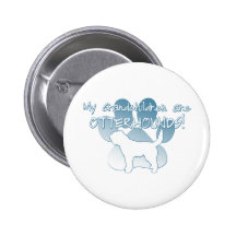 Otterhound Grandchildren Pin