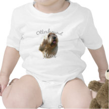 Otterhound Mom 2 Baby Bodysuit