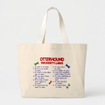 OTTERHOUND Property Laws 2 Tote Bags