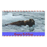 Otterly Adorable on ice holiday Sticker