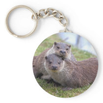 Otterly in Love Keyring Keychain
