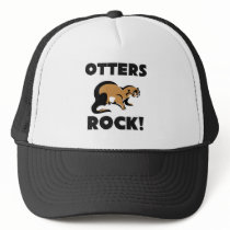 Otters Rock hats by AnimalShirts Otters Rock hats