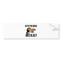 OTTERS Rule! bumper stickers