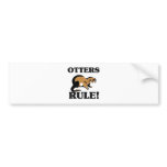 OTTERS Rule! Bumper Sticker
