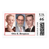 Otto E. Bergman Over the Years postage