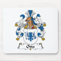 Otto Family Crest mousepads by coatsofarms Otto Family Crest mousepads