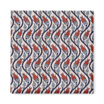 Ottomans Tulip Pattern / Tile Art Magnet
