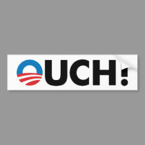 OUCH! bumper stickers