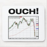 OUCH! Dow Jones Industrial Average Chart 8/11 Mousepads