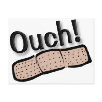 Ouch Post Card