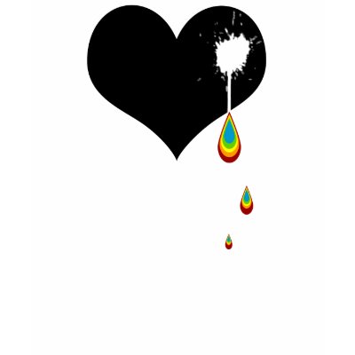 ouch. rainbow. shirt. by asyrum